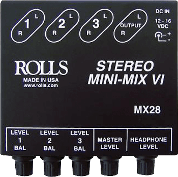 MX28 Stereo Mini-Mix VI