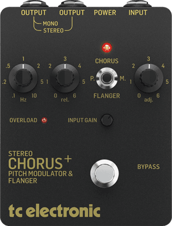 Stereo Chorus+ Pitch Modulator & Flanger Gold