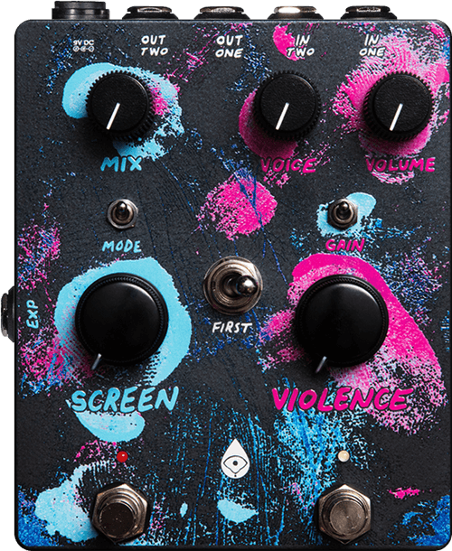 Screen Violence (Pink/Blue)