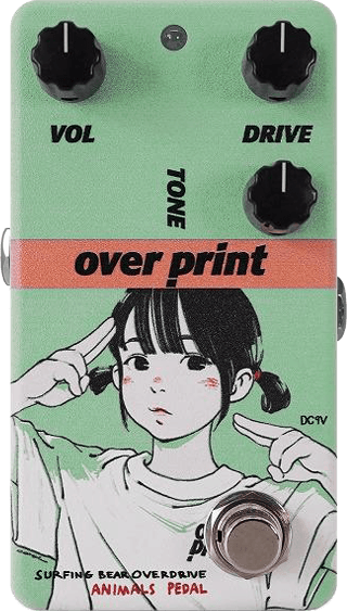 Over Print / Surfing Bear Overdrive