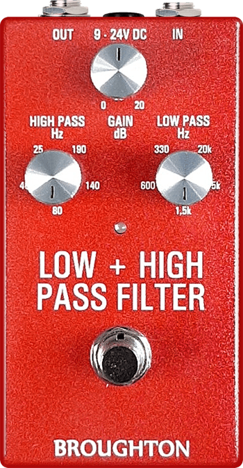 Low + High Pass Filter