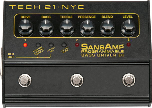 Sansamp Bass Driver Programmable